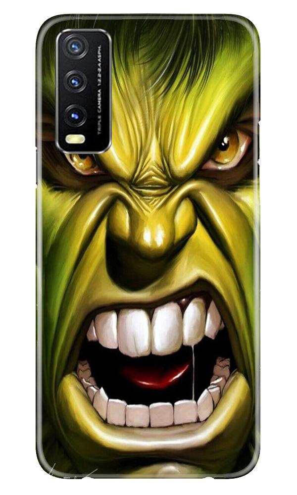 Hulk Superhero Mobile Back Case for Vivo Y20i (Design - 121) Hulk Superhero Case for Vivo Y20i (Design - 121)