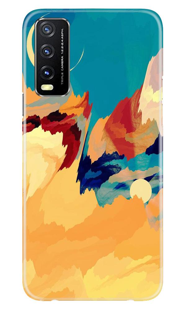 Modern Art Mobile Back Case for Vivo Y20 (Design - 236) Modern Art Case for Vivo Y20 (Design No. 236)