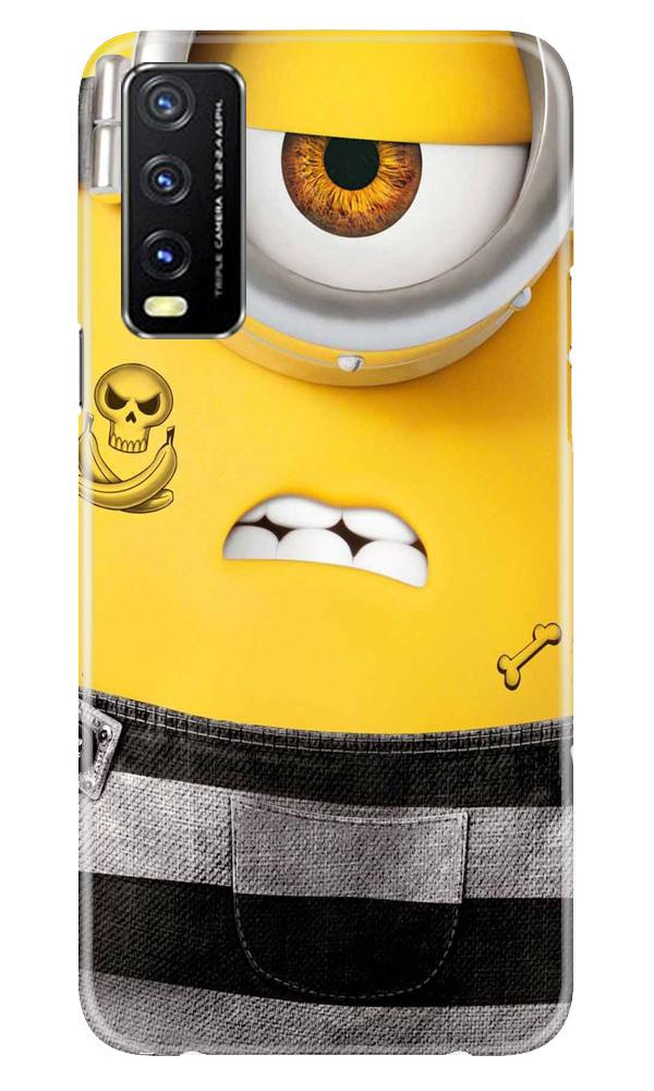 Minion Mobile Back Case for Vivo Y20 (Design - 324) Minion Mobile Back Case for Vivo Y20 (Design - 324)