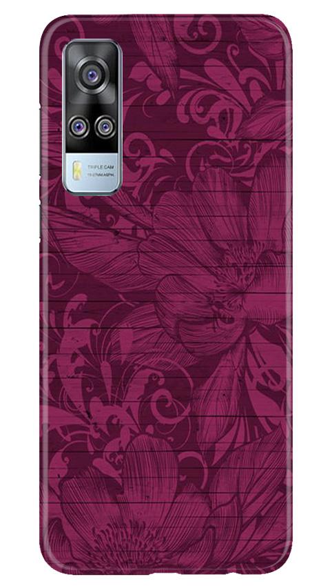 Purple Backround Mobile Back Case for Vivo Y51A (Design - 22) Purple Backround Case for Vivo Y51A