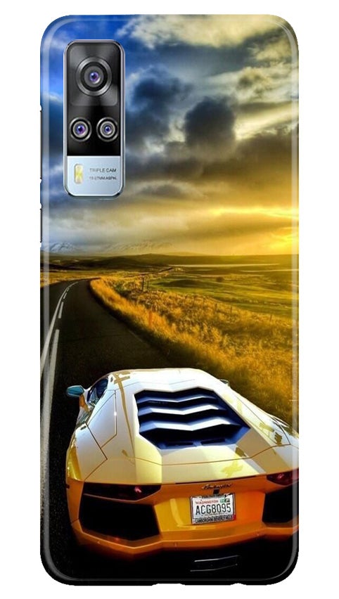 Car lovers Mobile Back Case for Vivo Y53s (Design - 46) Car lovers Case for Vivo Y53s