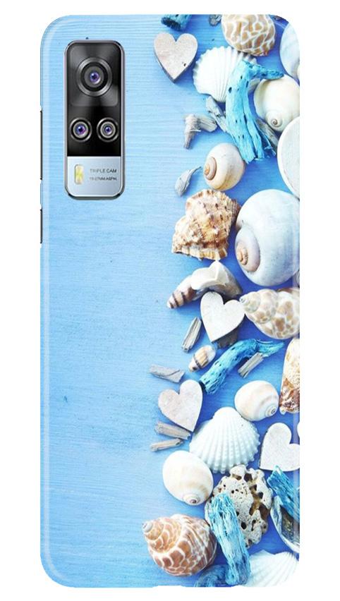 Sea Shells2 Mobile Back Case for Vivo Y51A (Design - 64) Sea Shells2 Case for Vivo Y51A