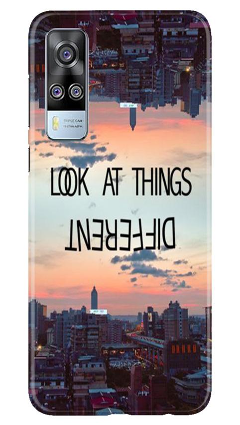Look at things different Mobile Back Case for Vivo Y31 (Design - 99) Look at things different Case for Vivo Y31