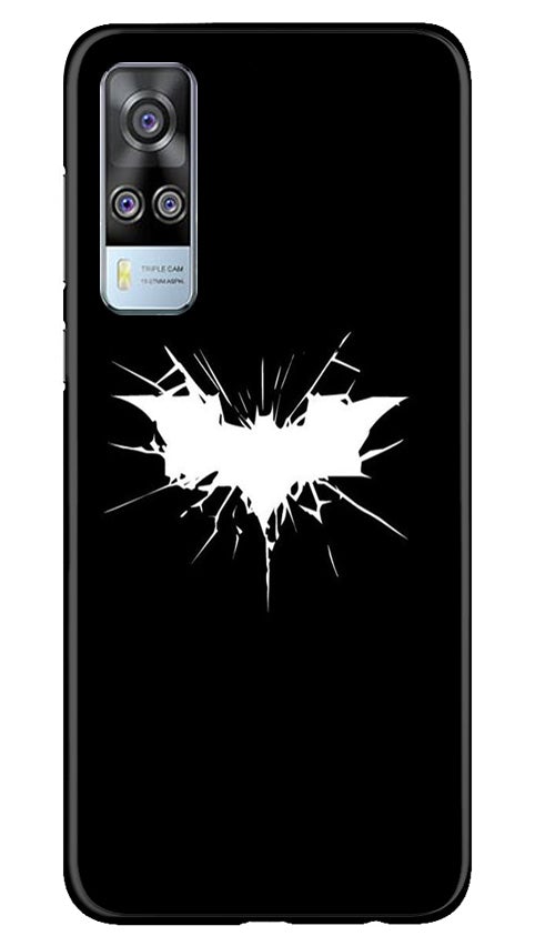 Batman Superhero Mobile Back Case for Vivo Y53s (Design - 119) Batman Superhero Case for Vivo Y53s (Design - 119)