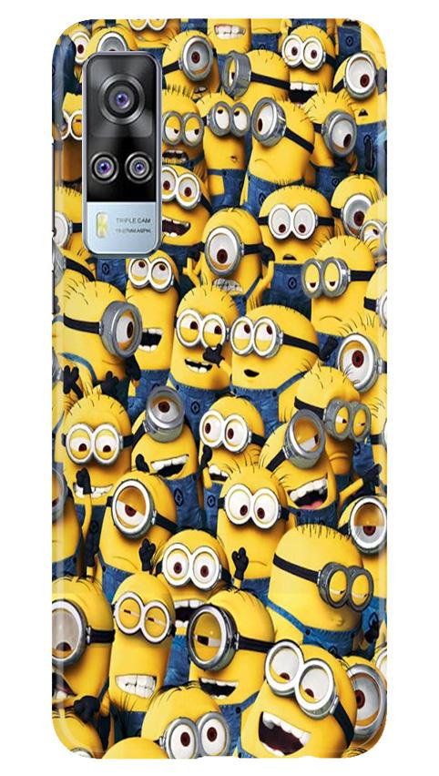Minions Mobile Back Case for Vivo Y51 (Design - 126) Minions Case for Vivo Y51 (Design - 126)
