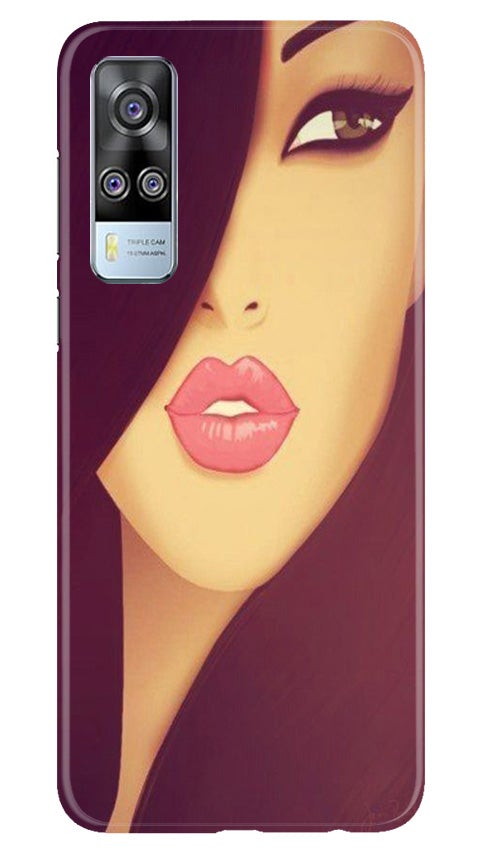 Girlish Mobile Back Case for Vivo Y53s (Design - 130) Girlish Case for Vivo Y53s (Design - 130)