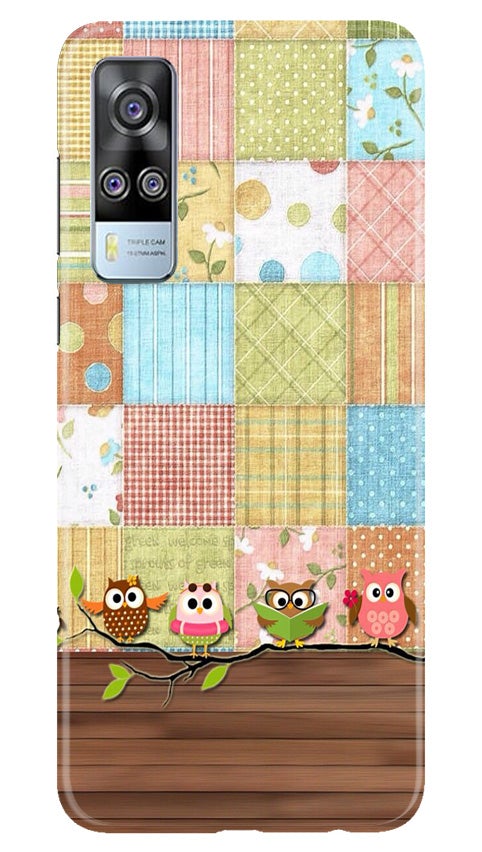 Owls Mobile Back Case for Vivo Y53s (Design - 202) Owls Case for Vivo Y53s (Design - 202)