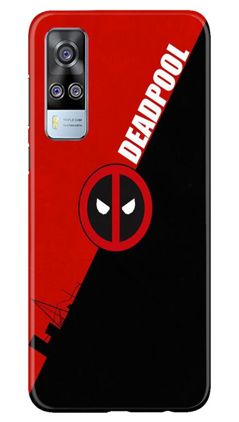 Deadpool Mobile Back Case for Vivo Y31 (Design - 248) Deadpool Case for Vivo Y31 (Design No. 248)