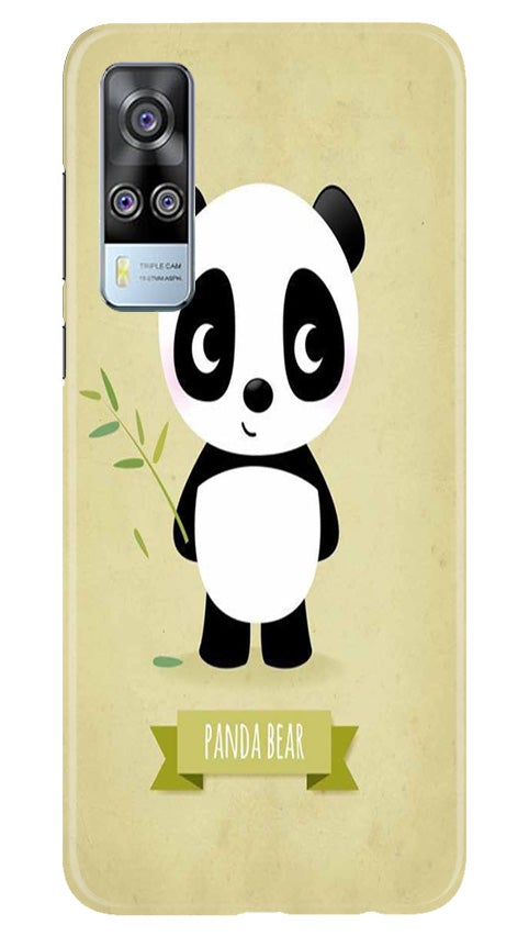 Panda Bear Mobile Back Case for Vivo Y53s (Design - 317) Panda Bear Mobile Back Case for Vivo Y53s (Design - 317)