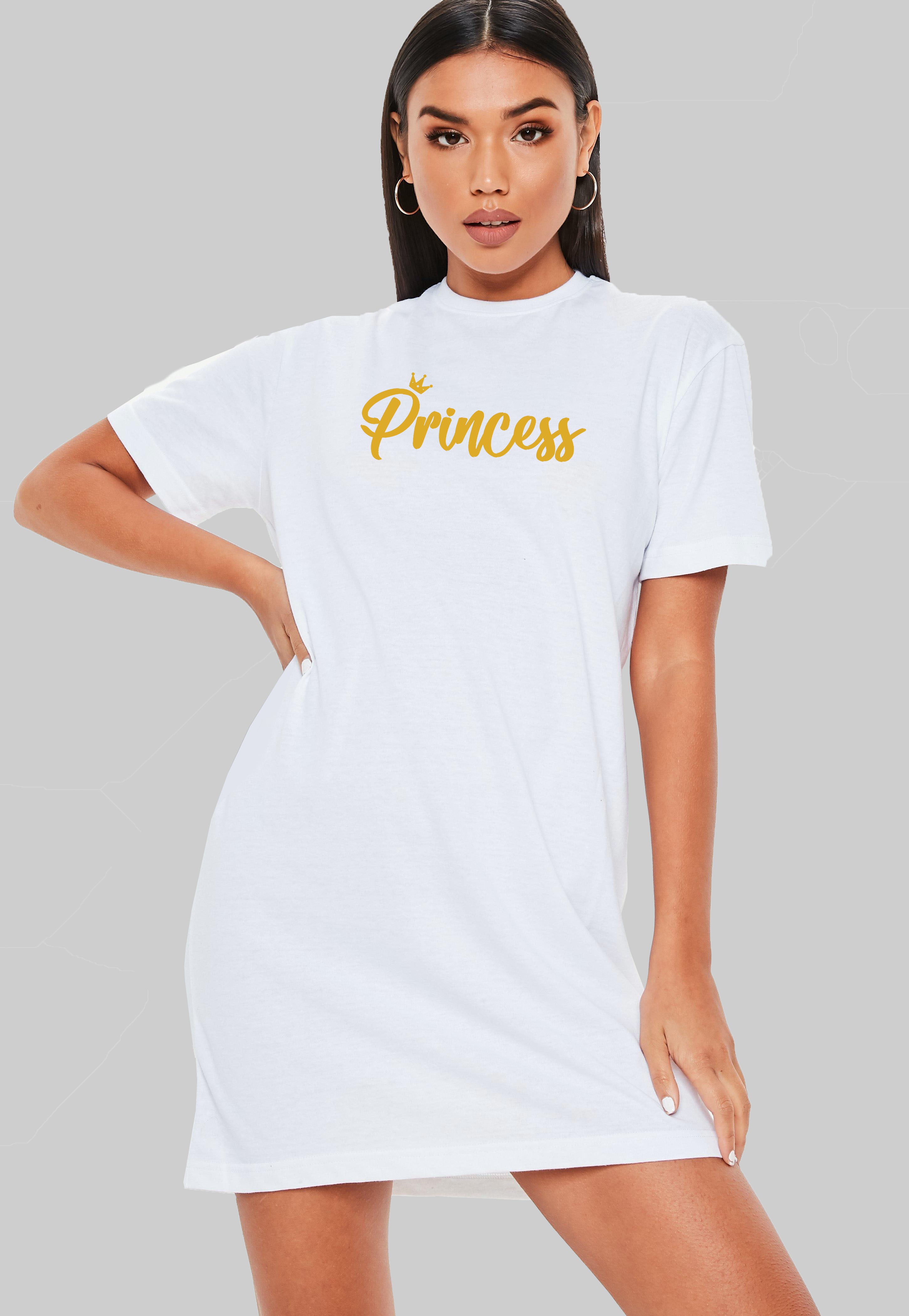 Princess T-Shirt Dress Princess T-Shirt Dress