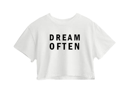 Dream Often Crop Top Dream Often Crop Top