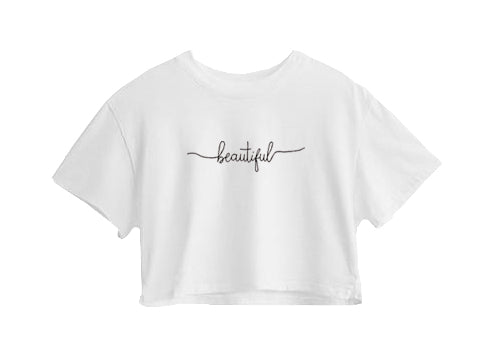 BEAUTYFUL CROP TOP BEAUTYFUL CROP TOP