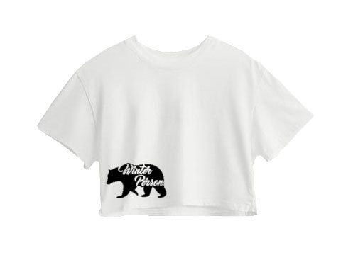 Winter Person Crop Top Winter Person Crop Top