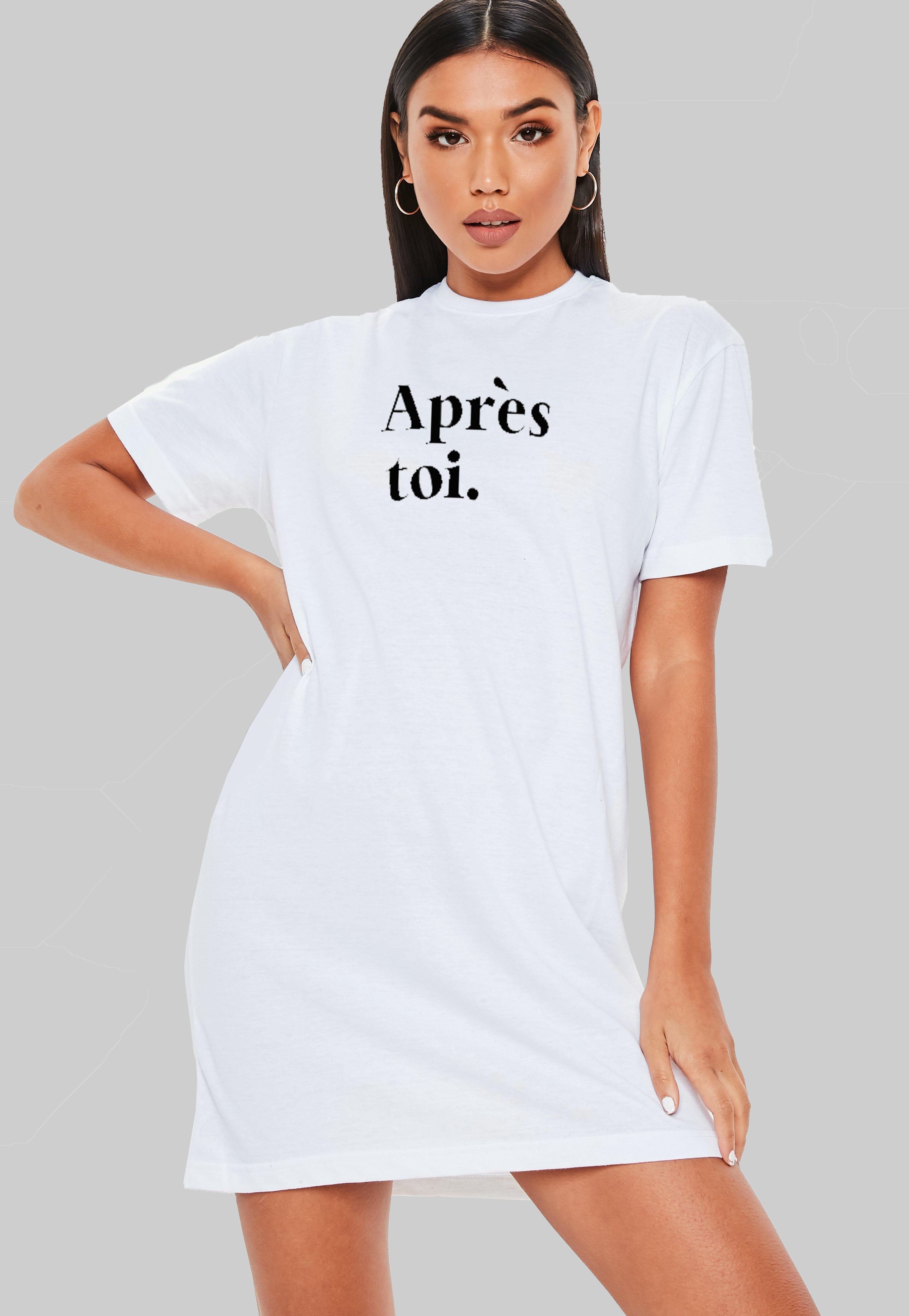 Apres toi T-Shirt Dress Apres toi T-Shirt Dress