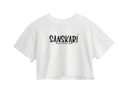 Sanskari Crop Top Sanskari Crop Top
