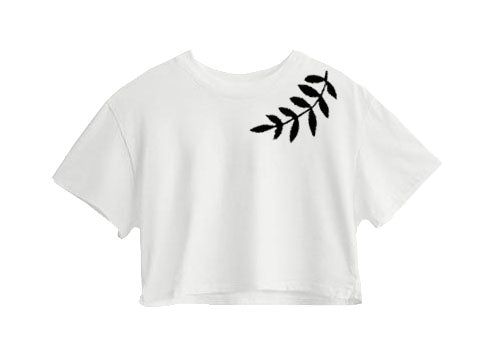 Leaves Crop Top Leaves Crop Top