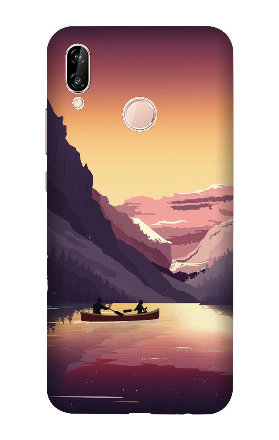 Mountains Boat Case for Vivo Y95/Y93 (Design - 181) Mountains Boat Case for Vivo Y95/Y93 (Design - 181)