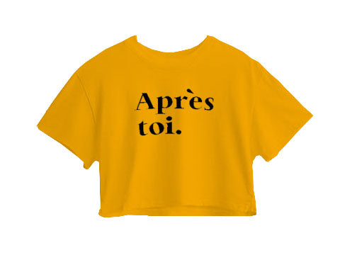 Apres Toi Crop Top Apres Toi Crop Top