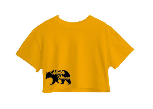 Winter Person Crop Top Winter Person Crop Top