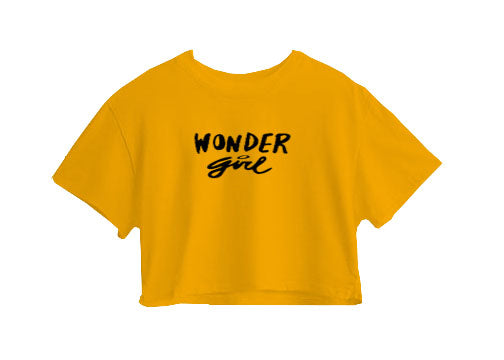 Wonder Girl Crop Top Wonder Girl Crop Top