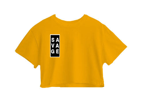 Savage Crop Top Savage Crop Top