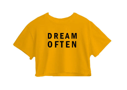 Dream Often Crop Top Dream Often Crop Top