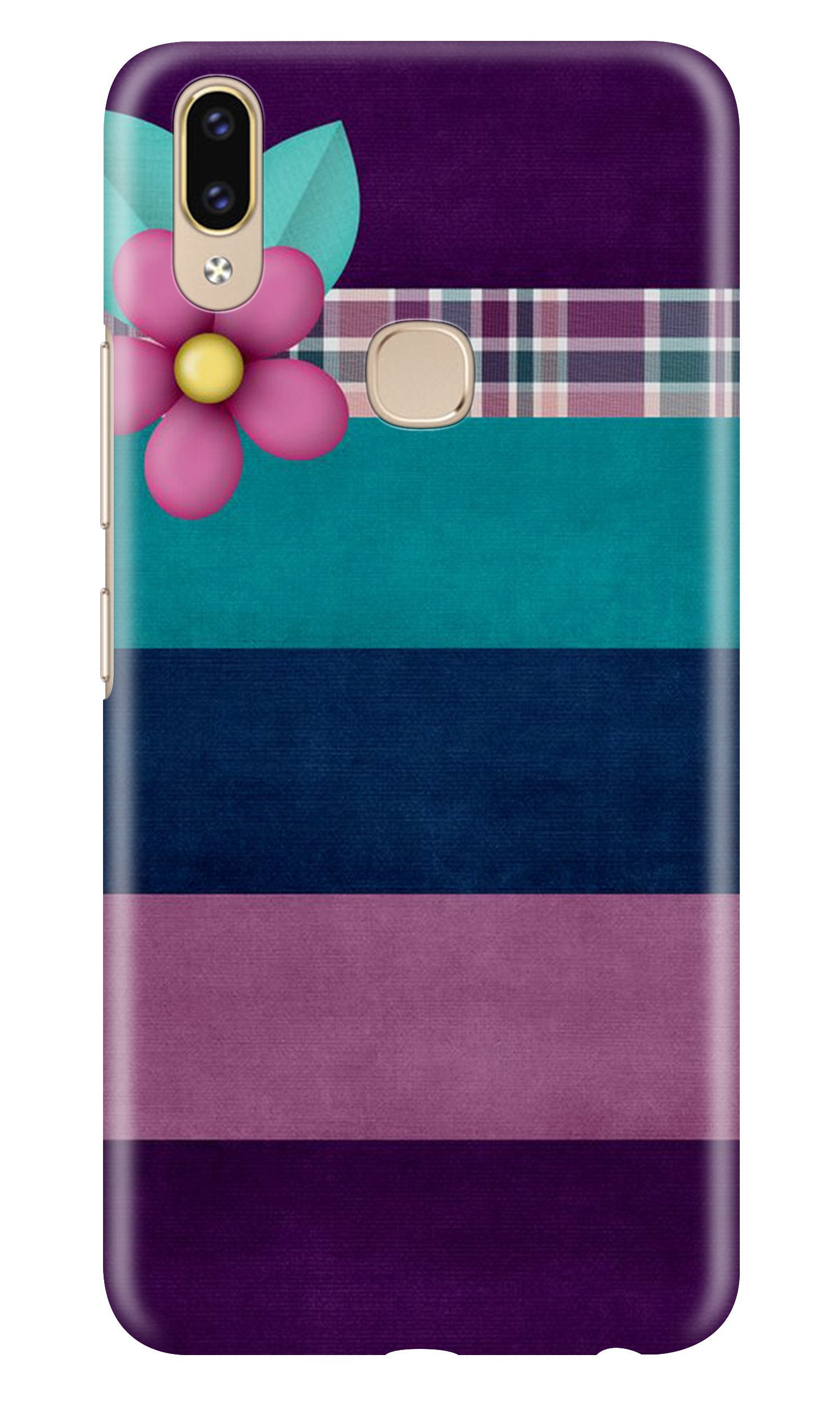 Purple Blue Mobile Back Case for Zenfone 5z (Design - 37) Purple Blue Case for Zenfone 5z