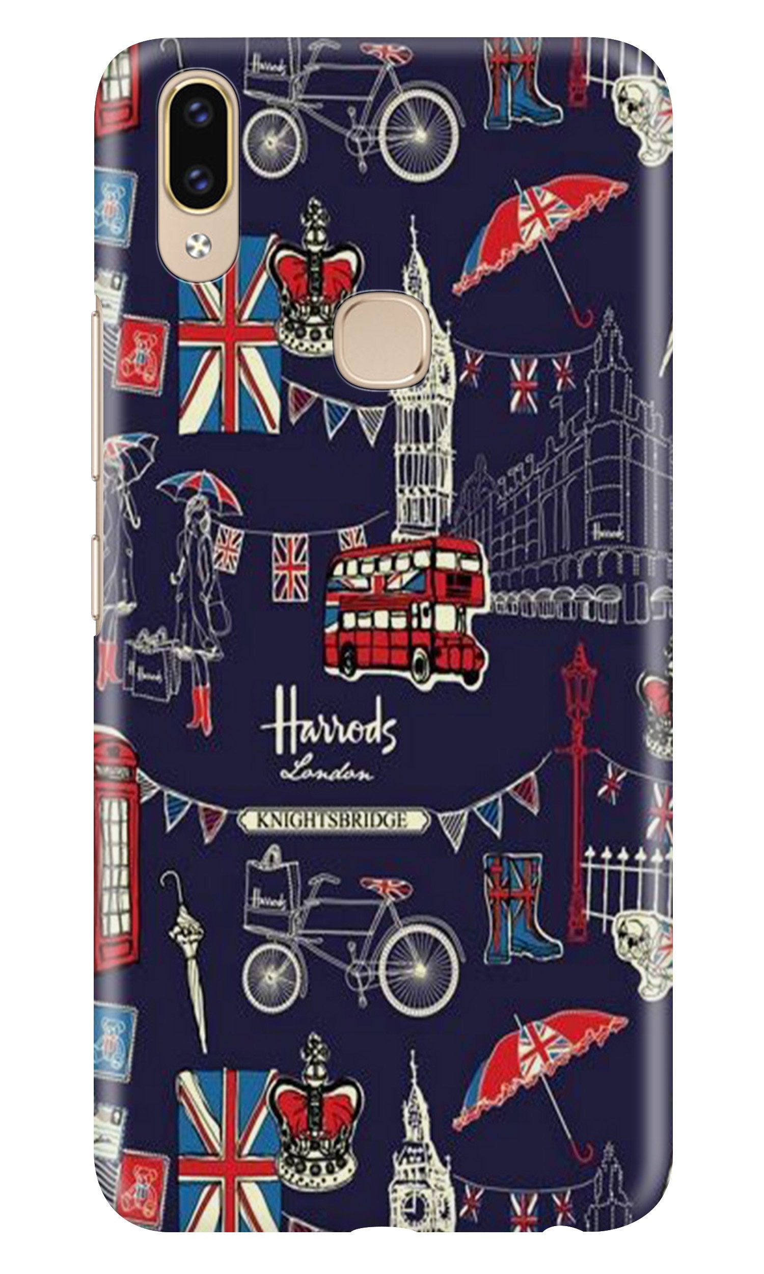 Love London Mobile Back Case for Zenfone 5z (Design - 75) Love London Case for Zenfone 5z