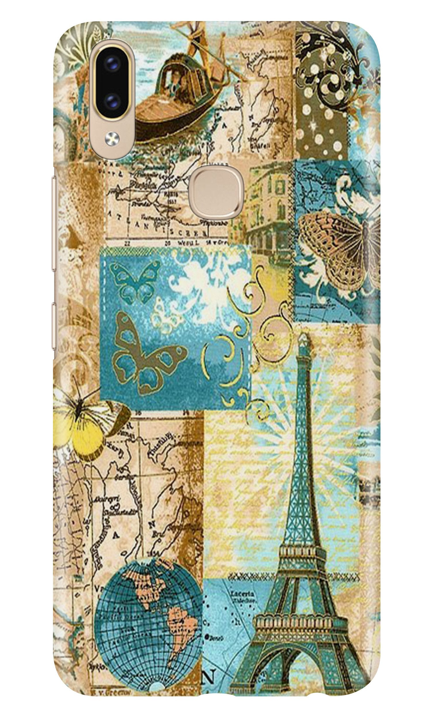 Travel Eiffel Tower Mobile Back Case for Zenfone 5z (Design - 206) Travel Eiffel Tower Case for Zenfone 5z (Design No. 206)