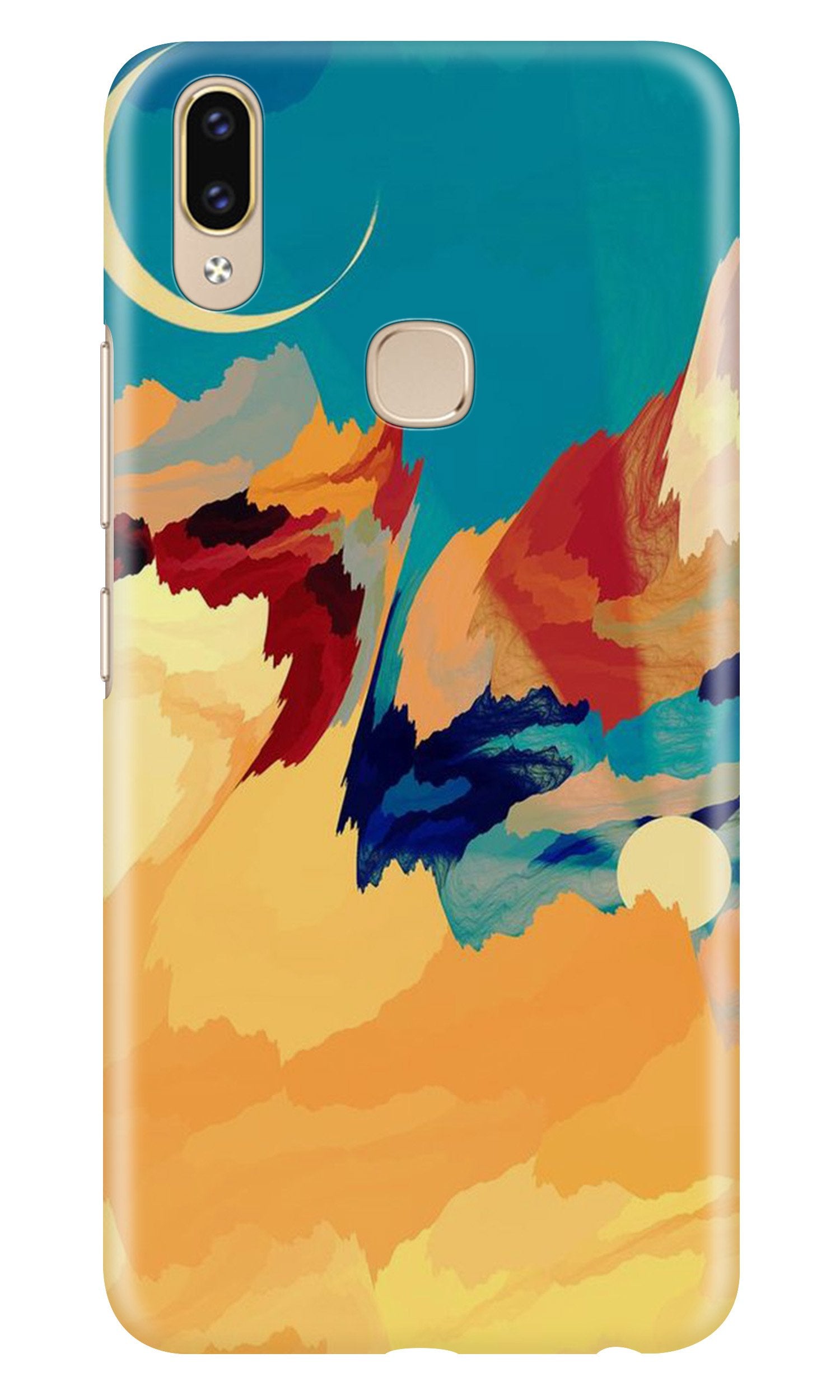 Modern Art Mobile Back Case for Zenfone 5z (Design - 236) Modern Art Case for Zenfone 5z (Design No. 236)