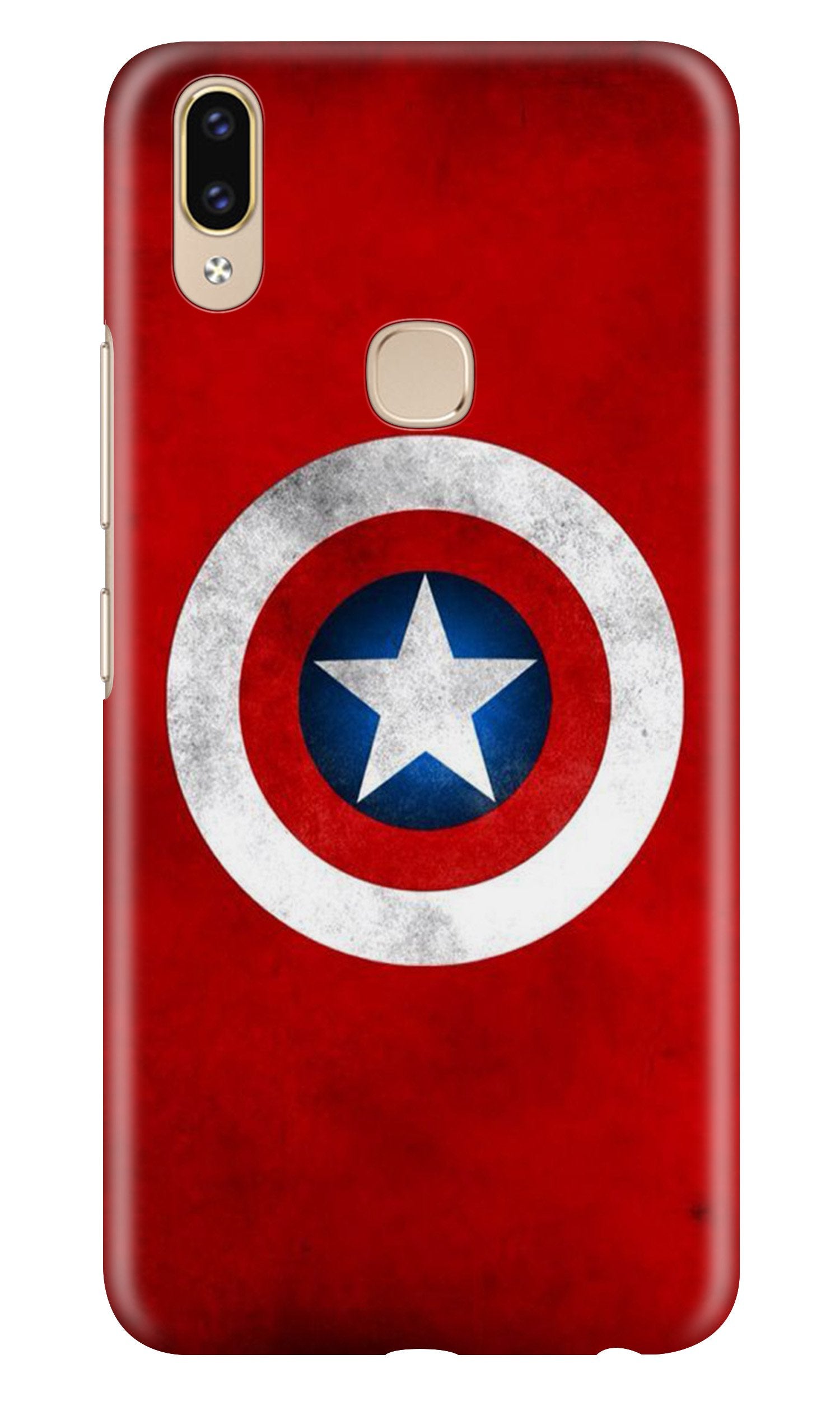 Captain America Mobile Back Case for Zenfone 5z (Design - 249) Captain America Case for Zenfone 5z (Design No. 249)