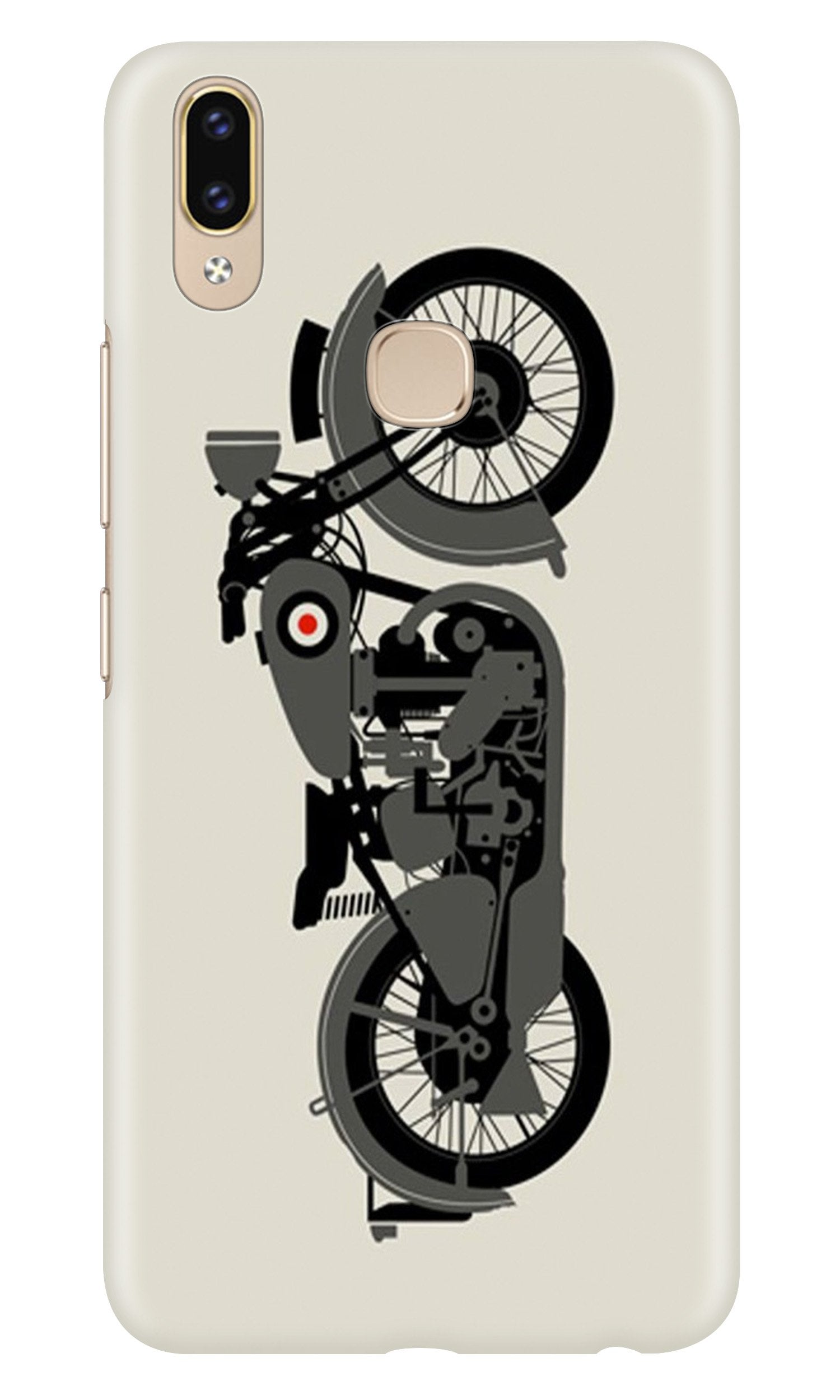 MotorCycle Mobile Back Case for Zenfone 5z (Design - 259) MotorCycle Case for Zenfone 5z (Design No. 259)