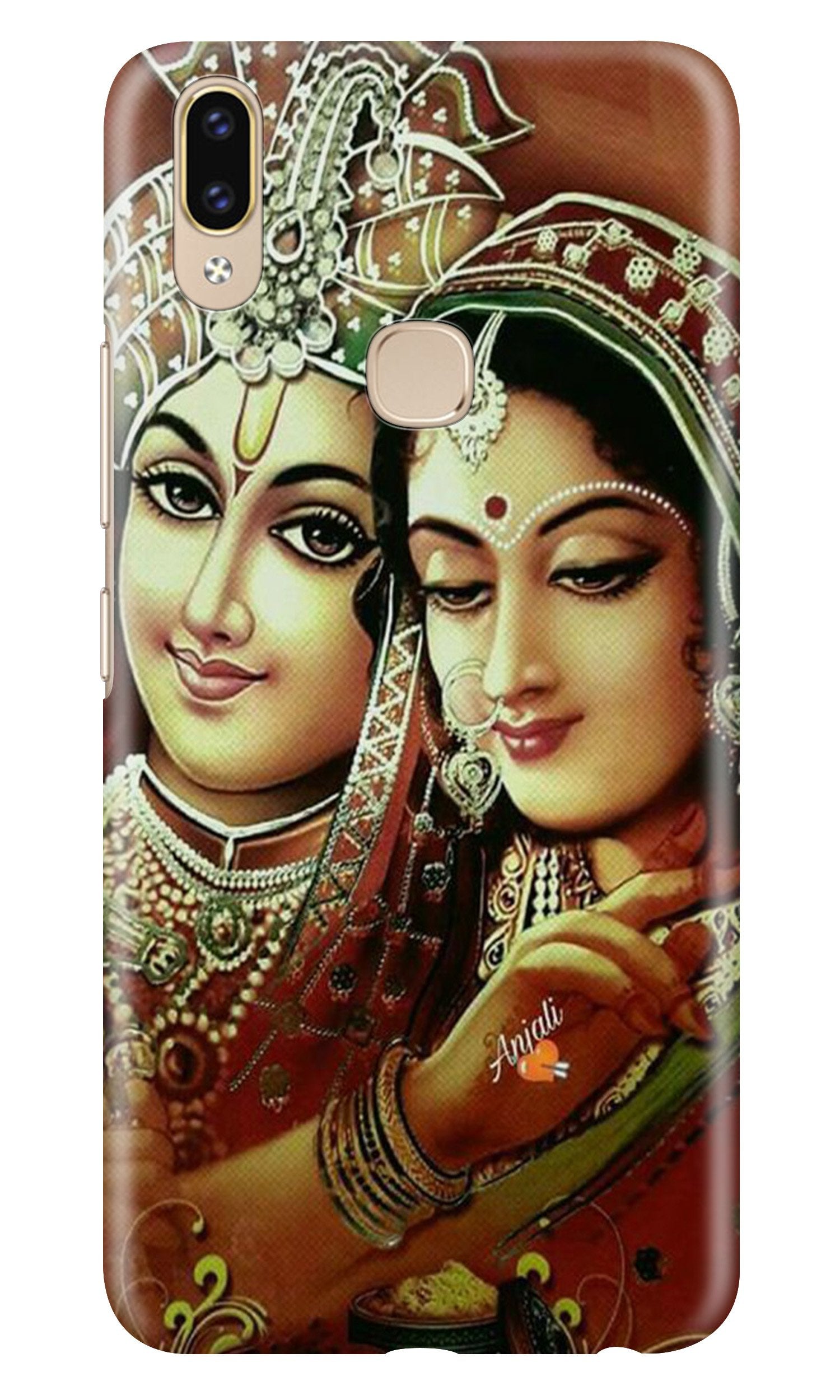 Radha Krishna Mobile Back Case for Zenfone 5z (Design - 289) Radha Krishna Case for Zenfone 5z (Design No. 289)