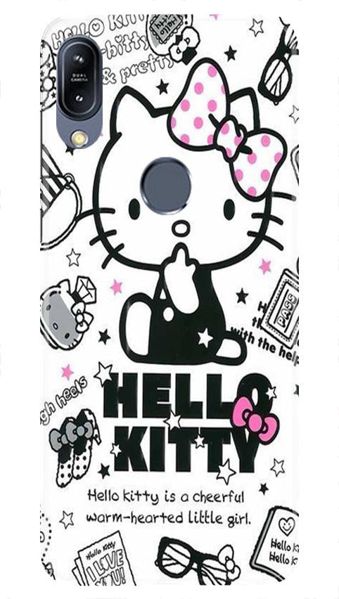 Hello Kitty Mobile Back Case for Vivo Y11 (Design 361)
