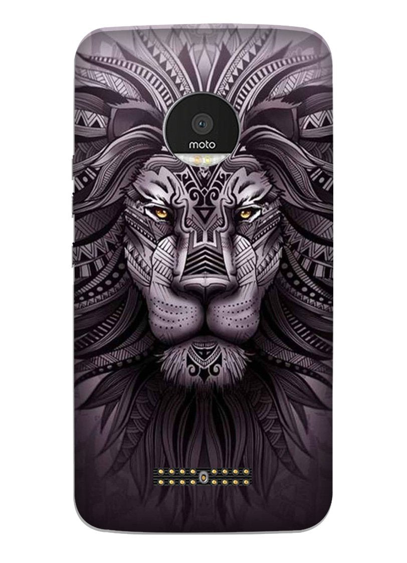 Lion Mobile Back Case for Moto Z3 Play (Design - 315) Lion Mobile Back Case for Moto Z3 Play (Design - 315)