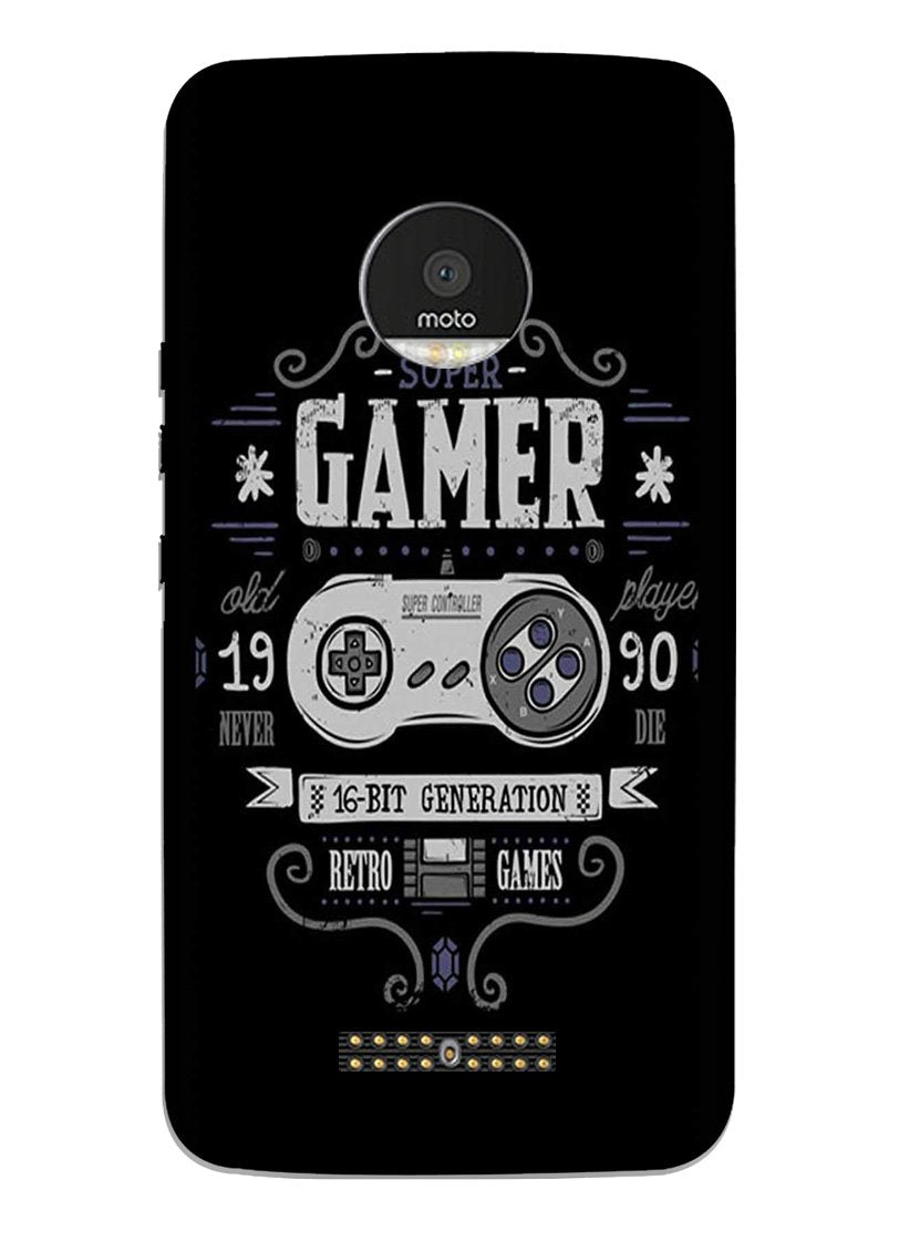 Gamer Mobile Back Case for Moto Z3 Play (Design - 330) Gamer Mobile Back Case for Moto Z3 Play (Design - 330)