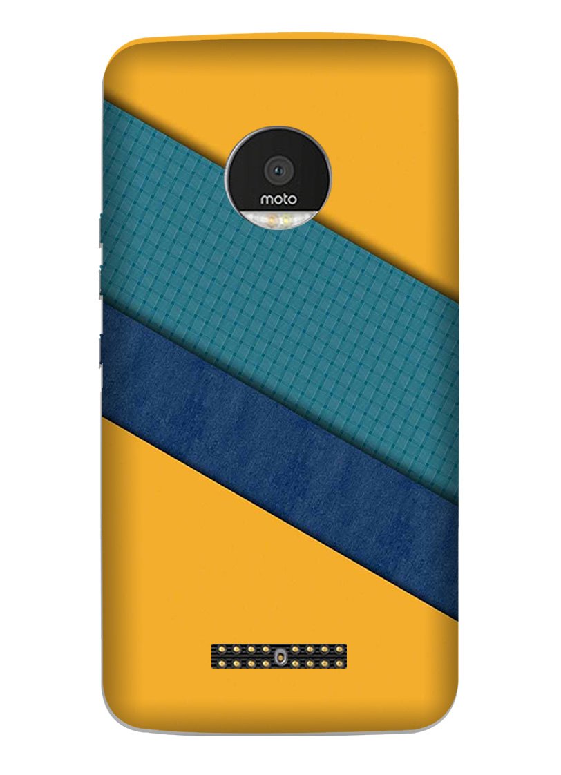Diagonal Pattern Mobile Back Case for Moto Z Play (Design - 370) Diagonal Pattern Mobile Back Case for Moto Z Play (Design - 370)