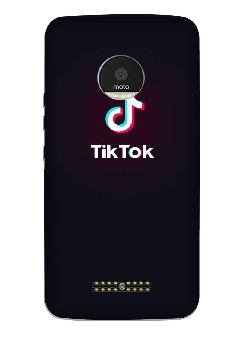 Tiktok Mobile Back Case for Moto Z Play (Design - 396) Tiktok Mobile Back Case for Moto Z Play (Design - 396)
