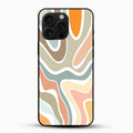 Abstract Wavy Pattern Premium Back Cover
