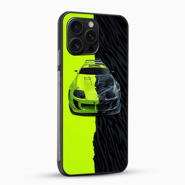 Neon Racing Car Edition Premium Mobile Cover
