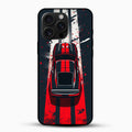Racing Stripes Classic Car Printed Phone Case