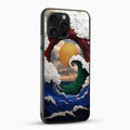 Cosmic Ocean Wave Artistic Mobile Cover