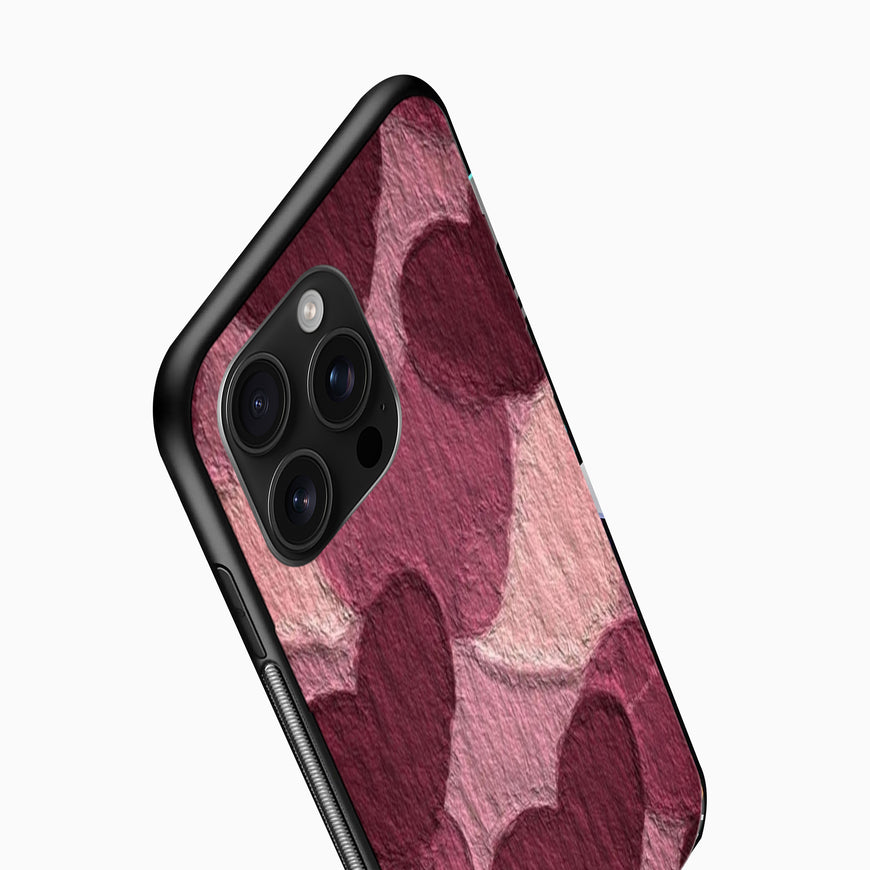 Romantic Heart Pattern Phone Case
