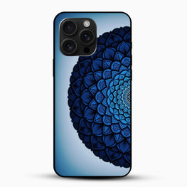 Midnight Blue Mandala Art Premium Mobile Case