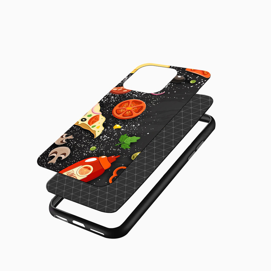 Pizza Party Foodie Printed iPhone cover