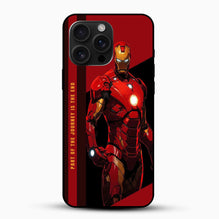 Iron Man “Part of the Journey is the End” Phone Case