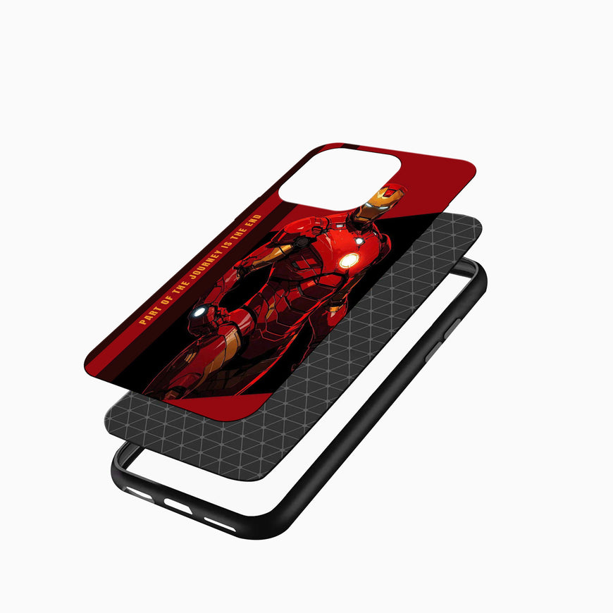 Iron Man “Part of the Journey is the End” iPhone cover