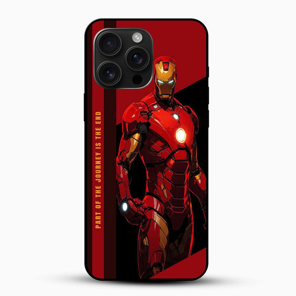 Iron Man “Part of the Journey is the End” Phone Case