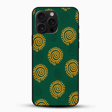 Tribal Sun Spiral Art Phone Case