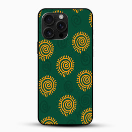 Tribal Sun Spiral Art Phone Case